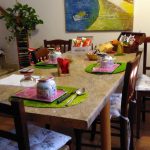 L'area colazione riservata